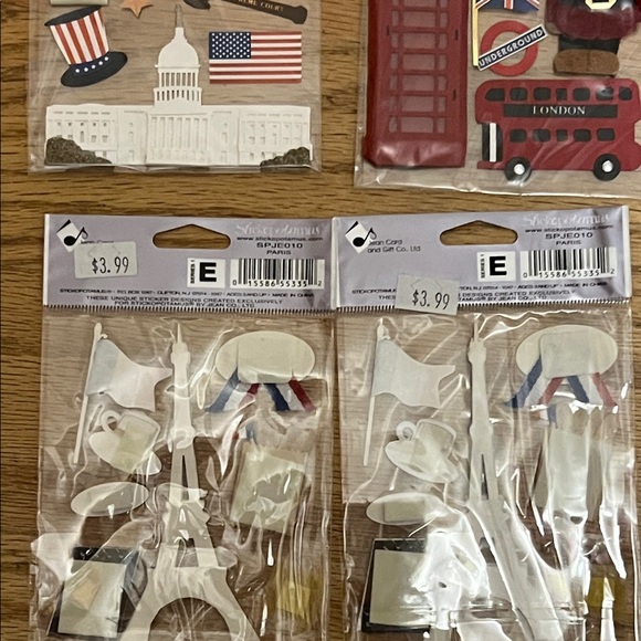 Travel-Themed Scrapbook Stickers - Picture 7 of 8